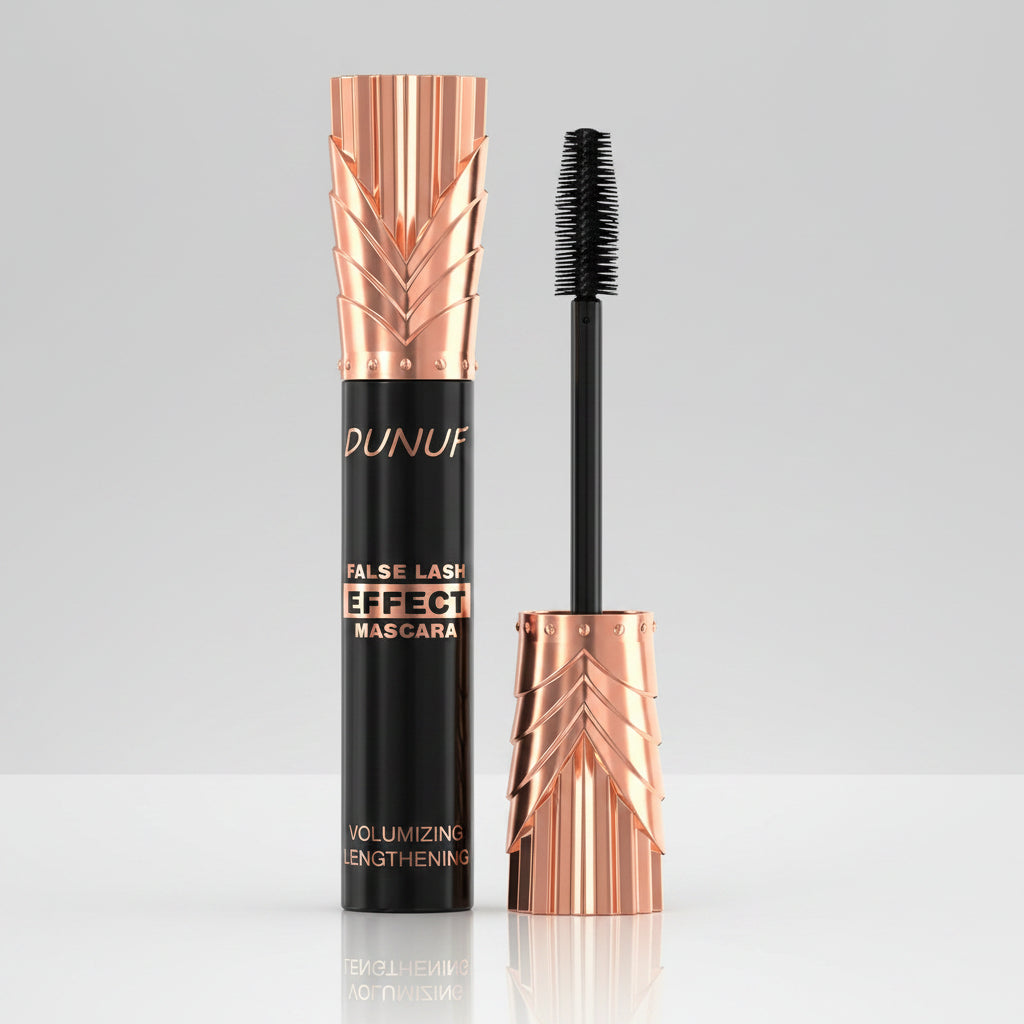 DUNUF 1pcs & 2pcs & 3pcs Black Waterproof Mascara Long-lasting No Smudging Elongate Shape Curling No Fading Transfer-proof mbzr