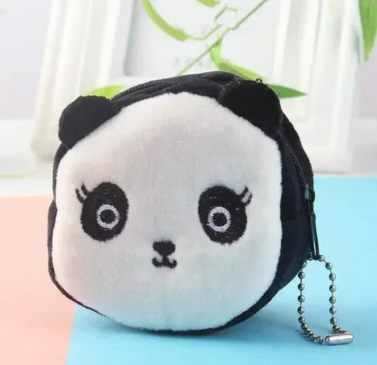 1PC Cute Coin Purse Zipper Change Purse with Keychain Small Headphone Lipstick Bag Mini Wallet Money Bag