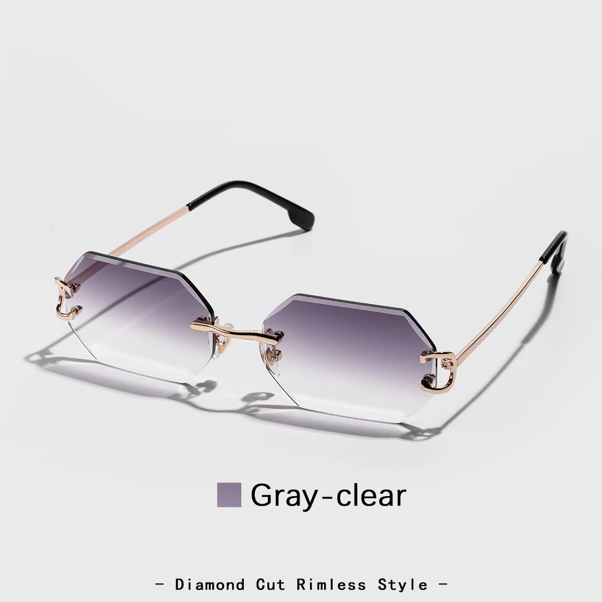2026 new rimless luxury Sunglasses diamond cut sun shades for man and women designer brand glasses UV400 frameless eyewear mbzr