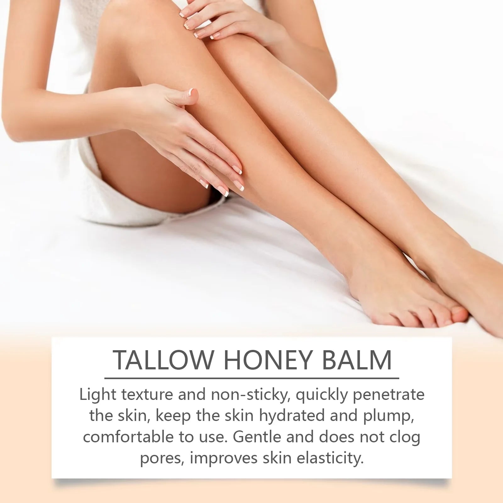 Tallow Honey Balm Glowing Hydrating Skin Enhacne Elasticity Improve Dullness Fade Fine Lines Firming Face Body Moisturize Cream mbzr