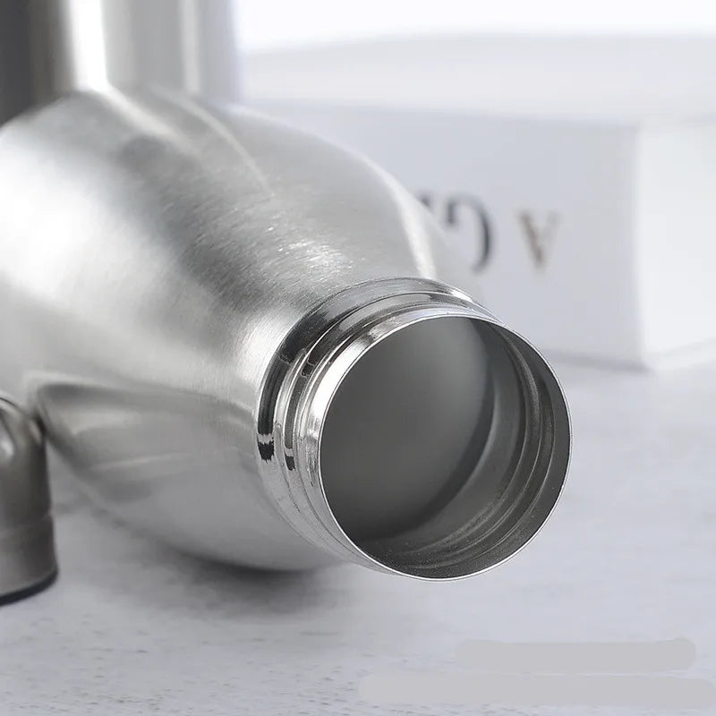 Stainless Steel Water Bottle 1 Liter Free Shipping Items, Drink Bottle for Sport Travel Cups,  500 750 1000ml Water Bottles mbzr
