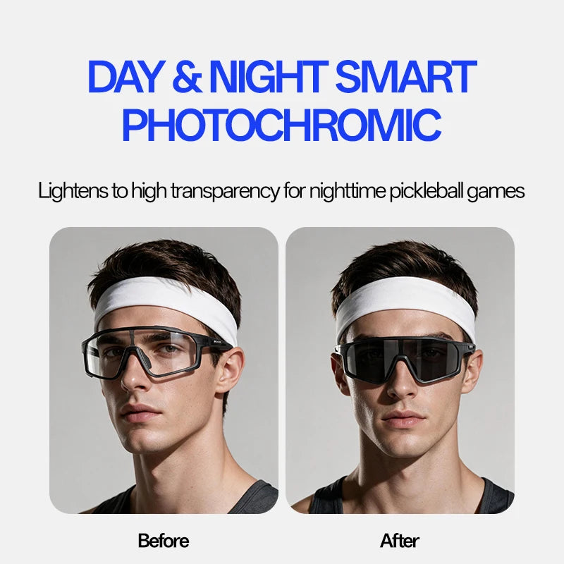 SCVCN New UV400 Outdoor Cycling Sunglasses Pickball Sports Glasses Men Women Ultralight Hiking Glasses MTB Bicycle Glasses HD Running Drving Goggles