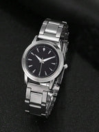 3pcs Unisex Alloy Quartz Casual Sports Watches, More Suitable For Small Women's Wrist