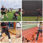 Speed and Agility Equipment with Jump Rope and Carry Bag Resistance Band for Sprint Football Basketball Soccer Youth Adult mbzr