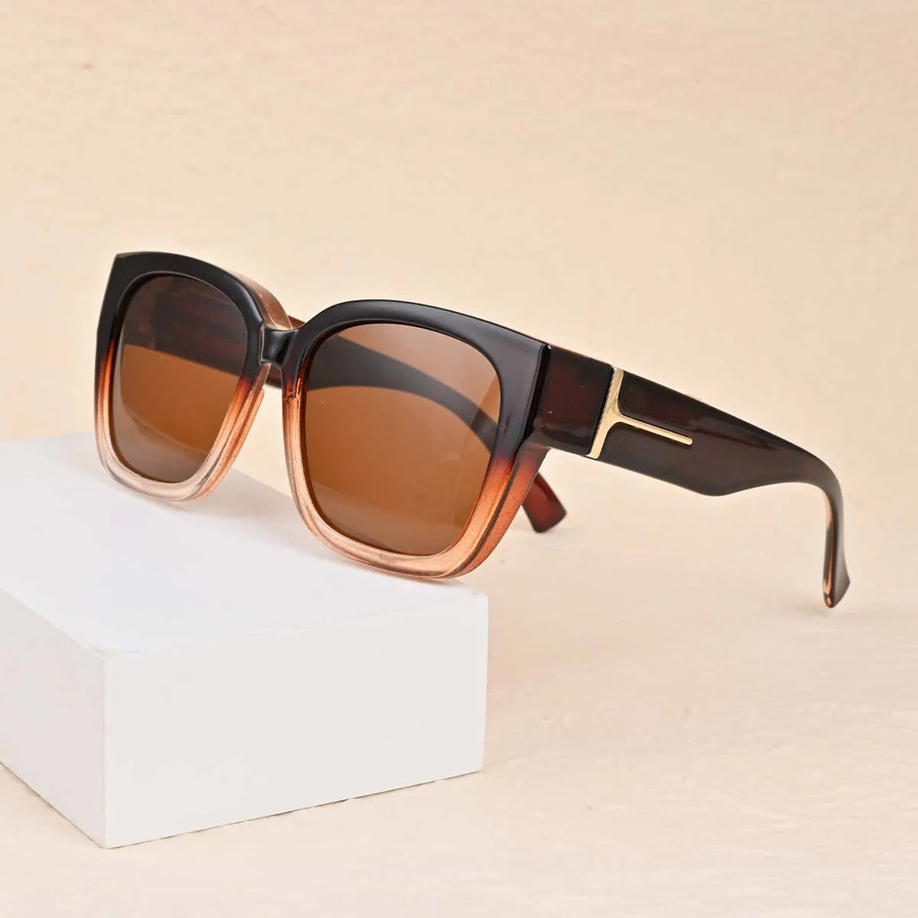 2PC Lightweight Oversized Over Glasses Sunglasses for Women Men Square Fit Over Polarized Sun Glasses UV400 T04