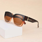 2PC Lightweight Oversized Over Glasses Sunglasses for Women Men Square Fit Over Polarized Sun Glasses UV400 T04