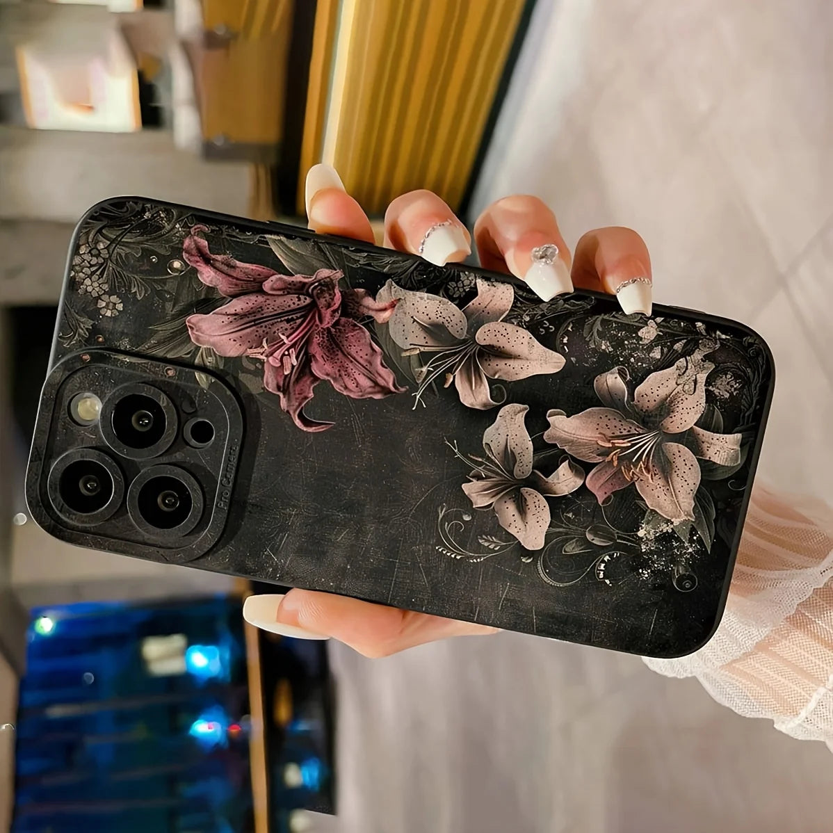 Huameng classic luxury mobile phone case, comfortable to the touch, suitable for all kinds of iPhone17 16 15 14 13promax