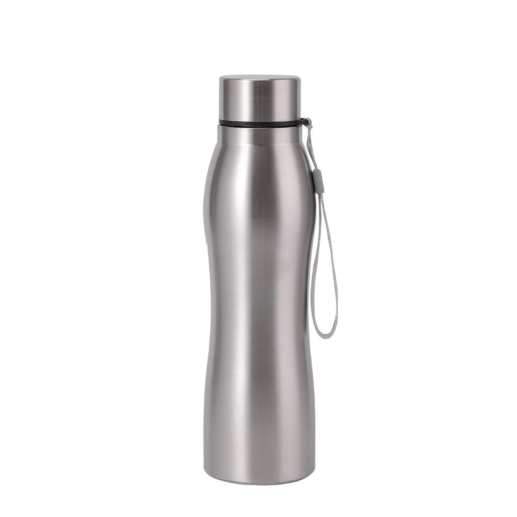 High Quality 1000ml Stainless Steel Sports Water Bottle Single-layer Rugged Metal Flask Drinkware mbzr
