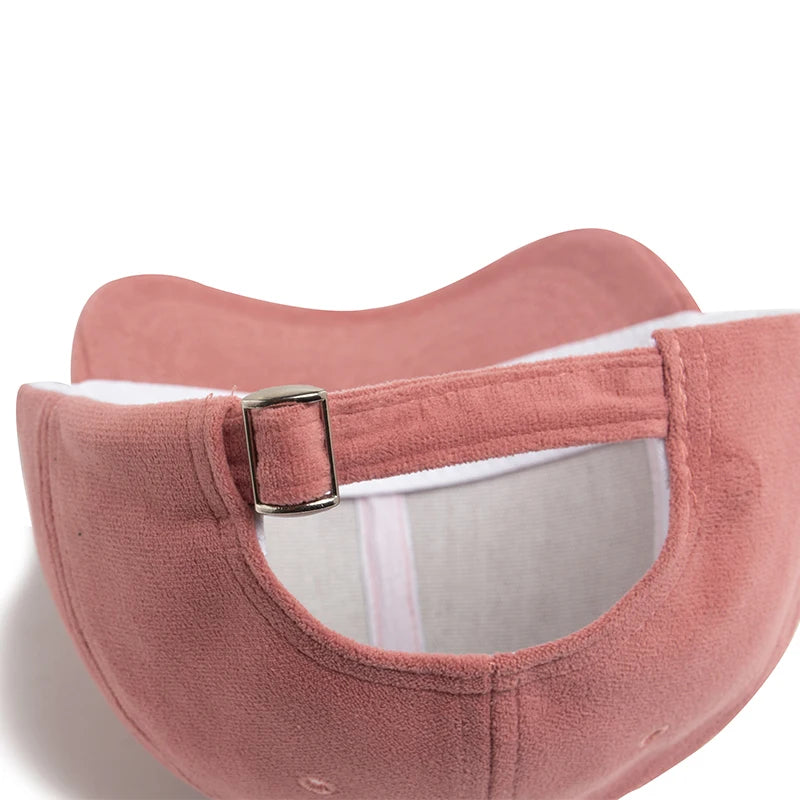 Suede Baseball Caps Solid Fashion Outdoors Casual Travel Sun Visor Hat Multicolour Unisex