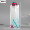 Outdoor Cycling Sports Water Bottle - Mountaineering Portable Water Cup - PE Plastic Folding Water Bag - Gift Promotion Water mbzr