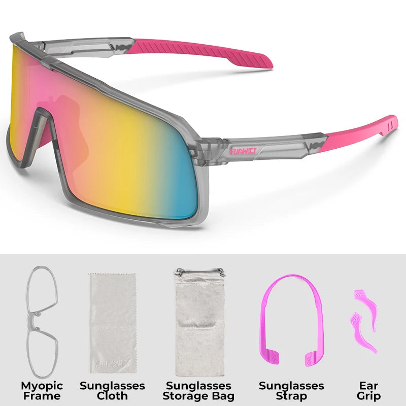 Polarized Sunglasses UV Protection Eyewear Outdoor Sports MTB Road Bike Cycling mbzr