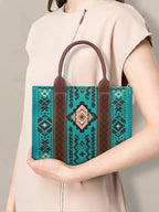 Boho Tassel Tote & Crossbody Purse Set for Women