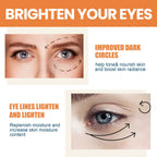 Vitamin C Eye Cream Nourishing Remove Dark Circles Fade Fine Lines Enhance Skin Elasticity Glowing Eye Skin Cream mbzr