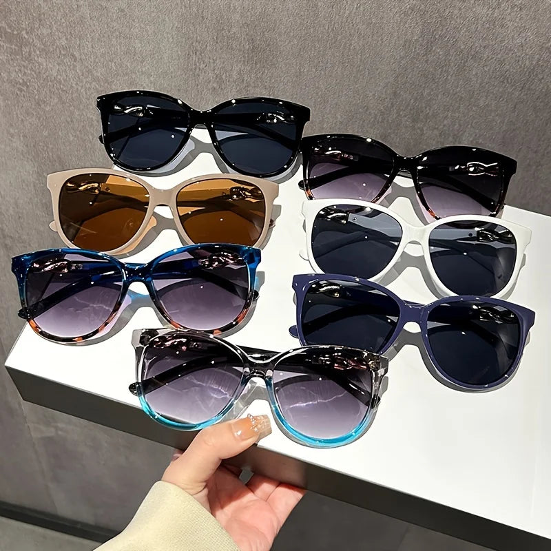 Women's Cat Eye Sunglasses Retro Butterfly Sunglasses Women's Fashion Mountaineering Sunglasses mbzr