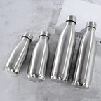 Stainless Steel Water Bottle 1 Liter Free Shipping Items, Drink Bottle for Sport Travel Cups,  500 750 1000ml Water Bottles mbzr