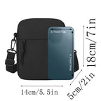 Men's and women's single-shoulder bags, crossbody bags, solid-colored single-shoulder small bags, lightweight mobile phone bags mbzr