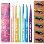 Shiny Chameleon Metallic Green Eyeliner Gel Stick Smooth Multicolor Eye Shadow Pearlescent Polarized Glitter Eyes Pigment Makeup mbzr
