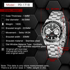 2026 New Retro Panda Mens Watches PAGANI DESIGN Luxury Quartz Watch For Men Chronograph AR Sapphire Waterproof Sports Clock Gift