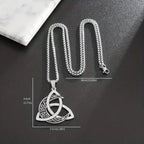 Classic Witch Mystery Moon Crescent Wiccan Pendant, Endless Sense Necklace Men Women Personalized Jewelry Accessories mbzr