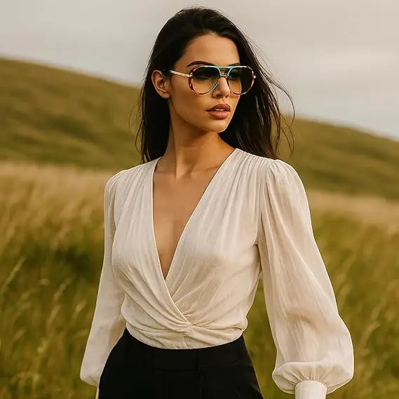 2026 New Oversized Sunglasses for Women Men Retro Trendy Sun Glasses Big Large Fashion Vintage Shades mbzr