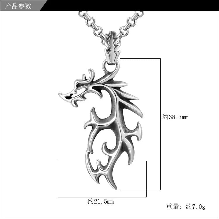 Titanium Steel Personalized Jewelry, China Longteng Titanium Steel Necklace Pendant, Korean Version of Fashion Accessories SP171 mbzr