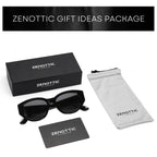 ZENOTTIC Women Polarized Sunglasses Trendy: Classic Sun Glasses Ladies Cat Eye Frame - Retro Cute Shades UV400 Protection
