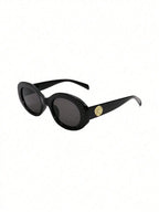 1pc Retro Oval Women's Fashion Glasses, Cat Eye Design, High-End Fashion Eyewear mbzr