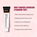 ICONSIGN Eyelash Eyebrow Dye Tint Kit Brow Enhancer Mascara Lift Tinting Tattoo Eyes Makeup Tools mbzr