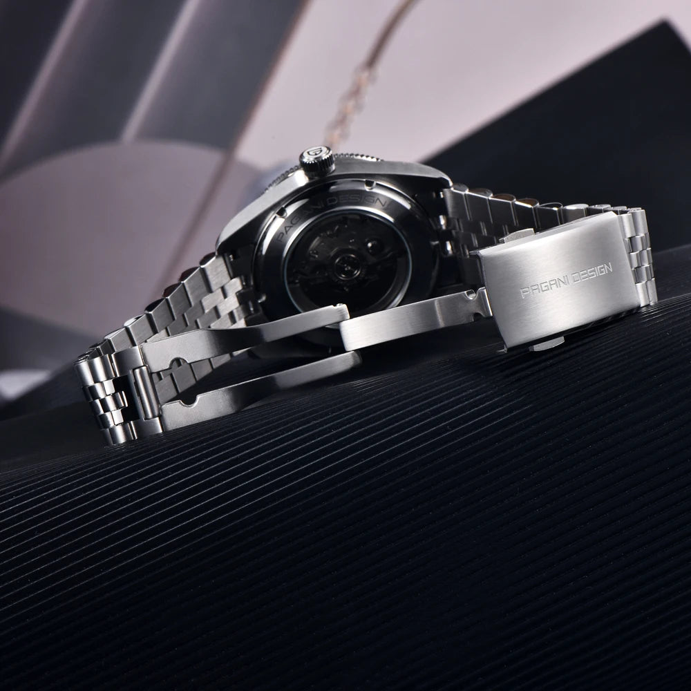 2026 New Men's Watches PAGANI DESIGN Top Luxury NH35 Mechanical Automatic Watch For Men AR Sapphire Mirror Luminous Men Gift local shipping