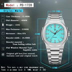2026 New PAGANI DESIGN 40MM Luxury Ice Blue Automatic Watch For Men Sapphire crystal Waterproof Mechanical Wristwatch Men Business Gift