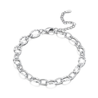 925 Sterling Silver Bracelets 17-20CM Original Golden Sparkling Heart Shaped Bracelet Fit DIY Charms Beads Fashion Women Jewelry mbzr