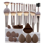 3-20Pcs Premium Makeup Brushes Set Soft Fluffy Beauty Cosmetic Foundation Makeup Brush Eyeshadow Blush Kabuki Make Up Tools mbzr
