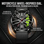 1pcs Men's Black Green Alloy Band Luxury Business Luminous Quartz Watch for Party Holiday Gift mbzr