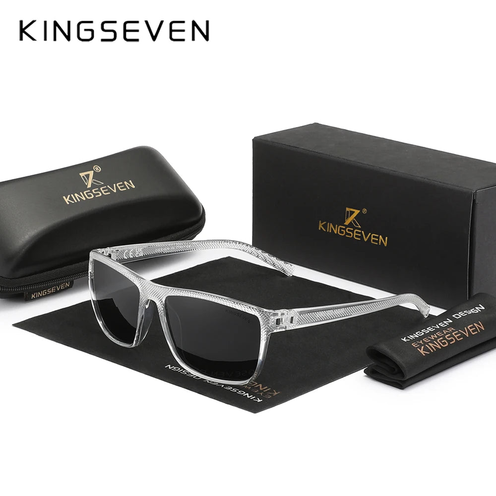 KINGSEVEN Polarized Sunglasses Women Driving Classic Square Frame Sun Glasses sunglasses for Men Outdoor Travel