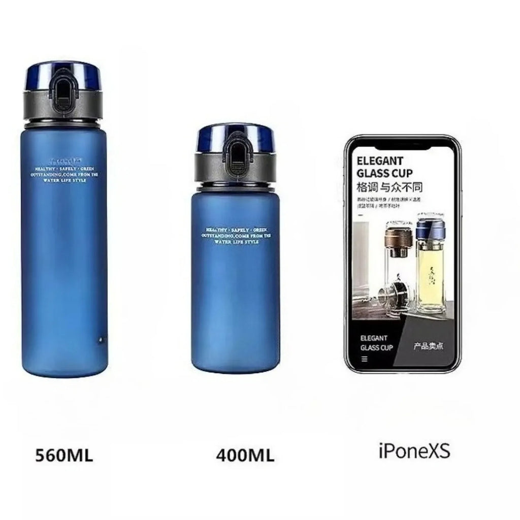 Leak-free sports water bottle, portable for travel and hiking. My favorite beverage bottle is 400ml and 560ml mbzr