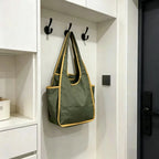 1pcs Drawstring Shopping Tote Bag for Groceries Travel Storage Reusable Eco-Friendly Lightweight Collapsible Design Reusable mbzr