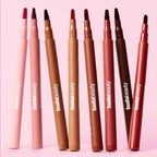 Velvet Brown Lip Liner Pencil Nude Matte Waterproof Non-stick Cup Cherry Red Lip Liner Lip Contour Pen Lipstick Makeup For Woman mbzr