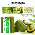 AILKE Aloe Vera Whitening Soap, Remove Acne, Spots, Skin Radiant, Improve Skin Luster, Vegan Bath Wash for All Skin Types, 200g mbzr