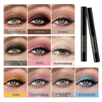 Lakerain Eyeshadow Stick Shimmer and Matte Long Lasting Waterproof Highlighter Metallic Glitter Eye Shadow Pencil Cosmetics mbzr
