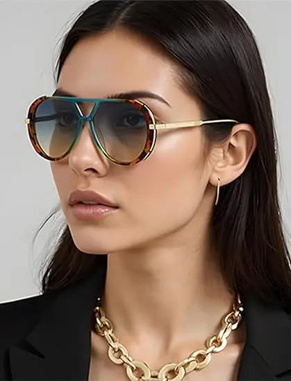 2026 New Oversized Sunglasses for Women Men Retro Trendy Sun Glasses Big Large Fashion Vintage Shades mbzr
