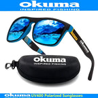 Okuma Polarized Sunglasses UV400 for Men and Women Outdoor Hunting, Fishing, Driving Bicycles, Sunglasses Optional Box