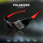 1/3PCS Sports Polarized Sunglasses for Men Lightweight Night Vision Male Shades Cycling Driving Fishing Fashion Mirror Sunglass mbzr