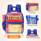 Stadium-Approved Clear PVC Backpack Waterproof Unisex