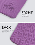 Non-Slip Yoga Knee Pads Cushion for Exercise, Gardening, and Floor Work - 26x10 Inches mbzr