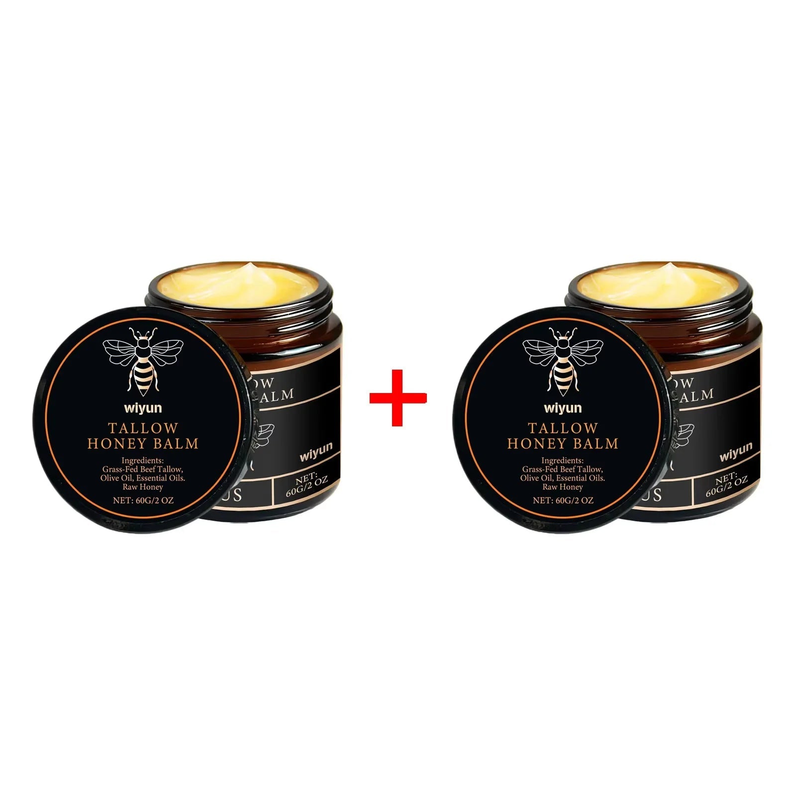 Tallow Honey Balm Glowing Hydrating Skin Enhacne Elasticity Improve Dullness Fade Fine Lines Firming Face Body Moisturize Cream mbzr