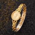 Top Brand Women Watch Fashion Small Dial Gold Watch Woman Luxury Alloy Strap Ladies Quartz Wristwatches Gift Clock Reloj Mujer