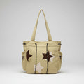 MOJOYCE Crossbody Bag Large Capacity Canvas Y2K Style Handbag mbzr