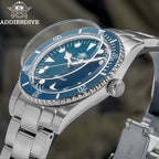 ADDIESDIVE Men's Diving Watch Stainless Steel Ceramic Bezel Quartz Watch Men's BGW9 Luminous 200m Waterproof  Men's Watch