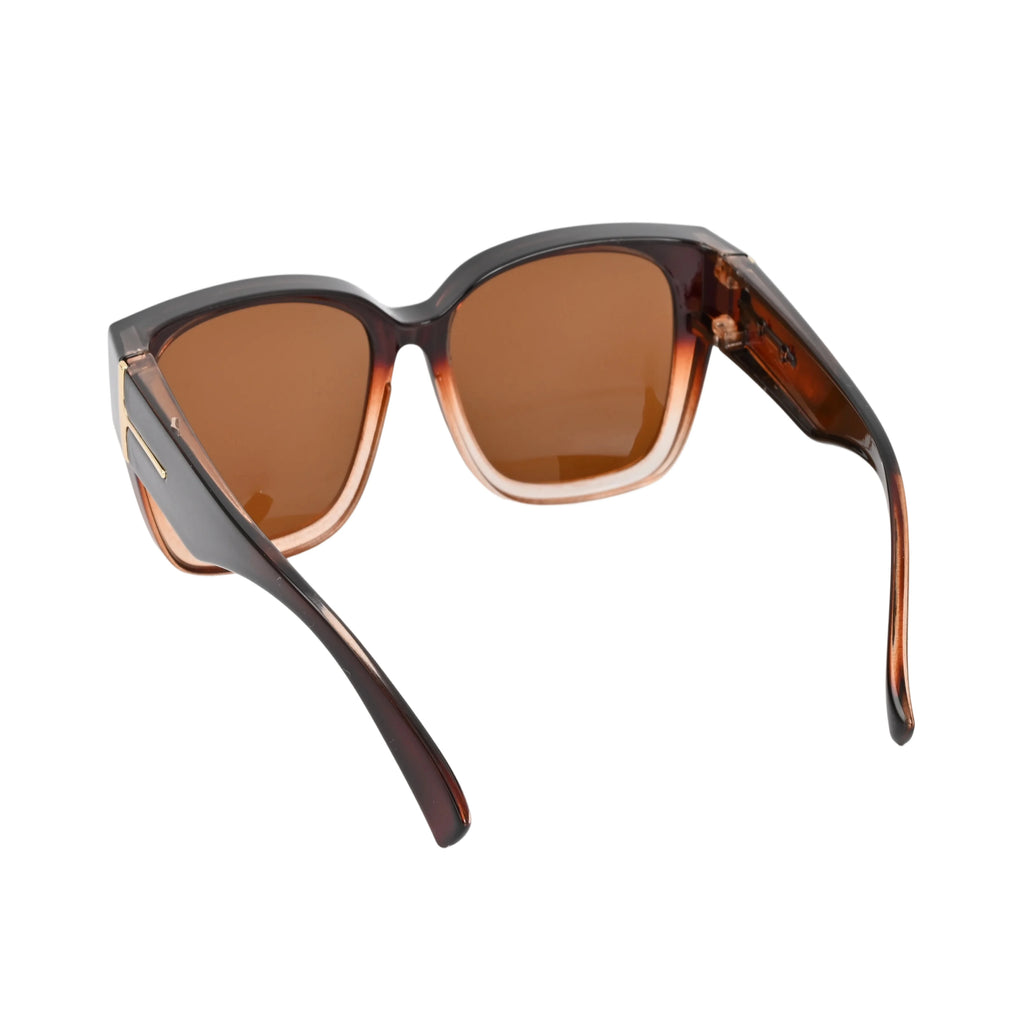 2PC Lightweight Oversized Over Glasses Sunglasses for Women Men Square Fit Over Polarized Sun Glasses UV400 T04