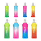 Sport Water Bottle TPU Folding Soft Flask Drink Portable Water Bottle High Flow Running Hiking Bicycle Fitness Water Bag mbzr